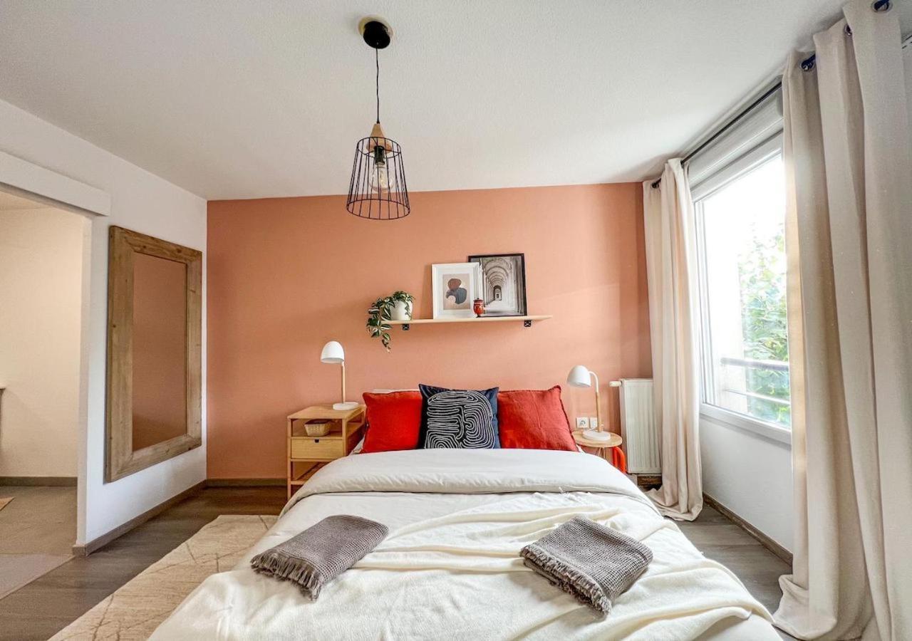 Confortable T2 Pour 4 Voyageurs, Parking Prive Et Terrasse Appartement Toulouse